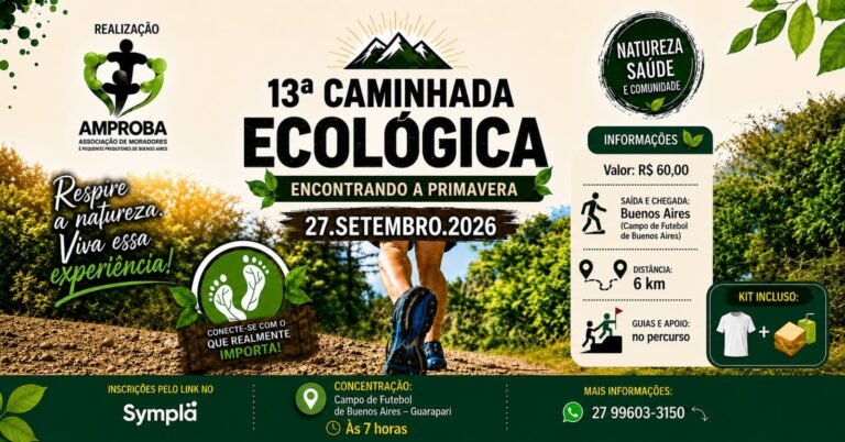 13ª Caminhada ecológica