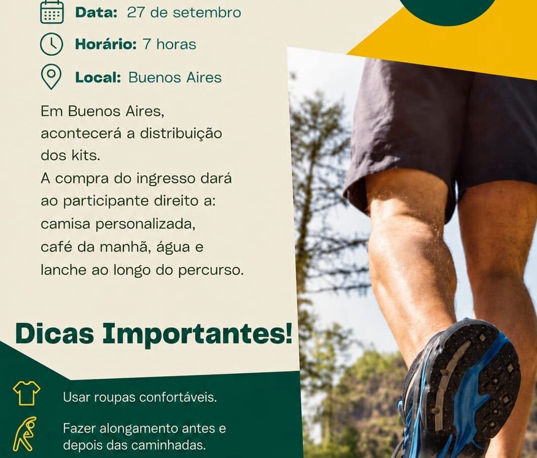 13ª Caminhada Ecológica Encontrando a Primavera