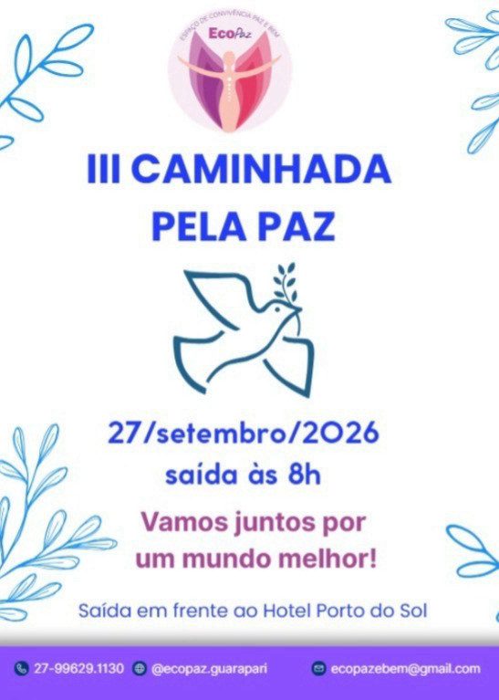 3º Caminhada pela Paz