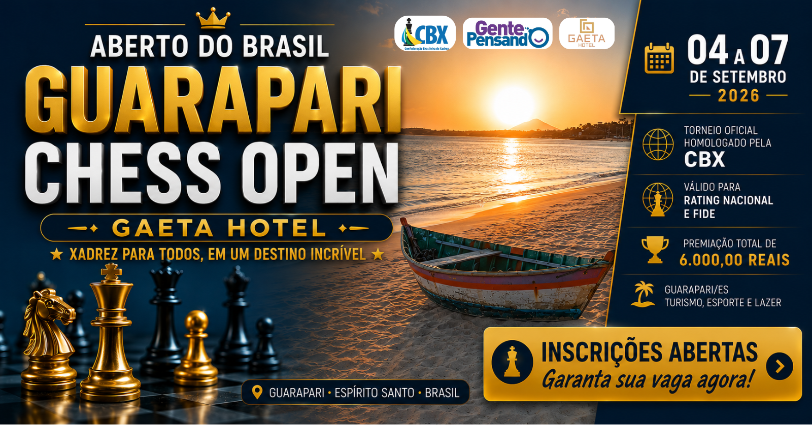 Aberto do Brasil Guarapari Chess Open Gaeta Hotel