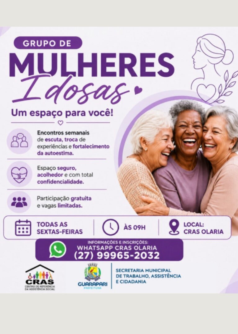 GRUPO DE MULHERES IDOSAS