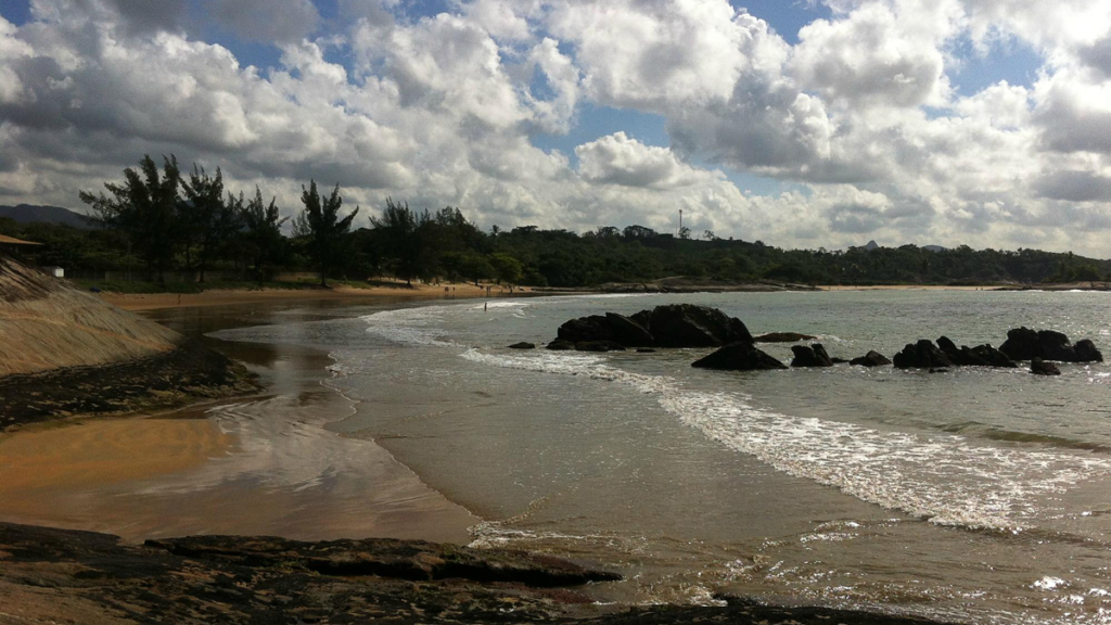 Praia da aldeia Guarapari