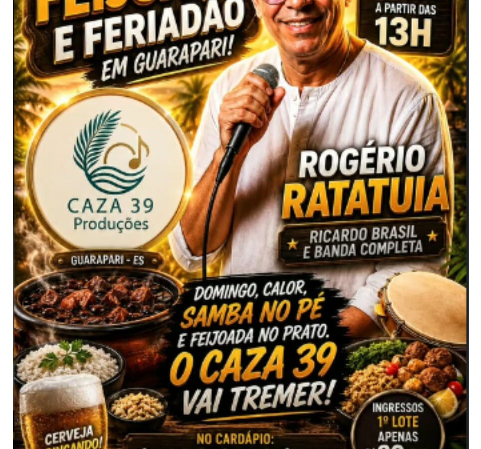 Samba e Feijoada na véspera de Feriado