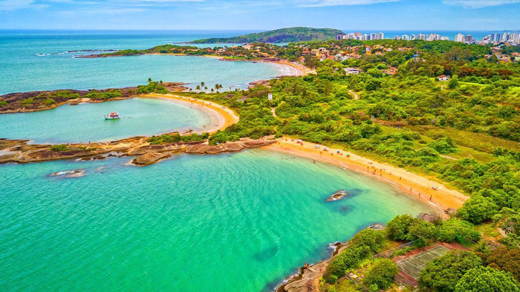 Três Praias em Guarapari