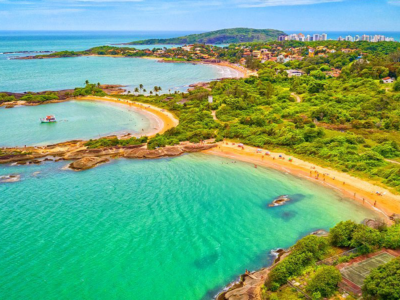 Três Praias - praia em Guarapari ES
